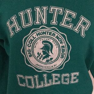 hunter college sweater